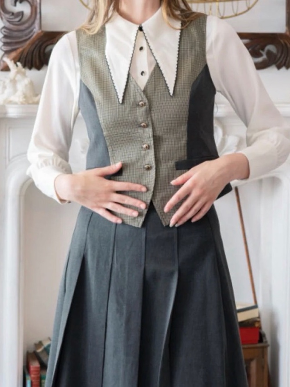 Miss Patina Marley Waistcoat Vest UK Size 12 US Size Large